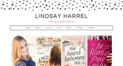 Desktop Screenshot of lindsayharrel.com